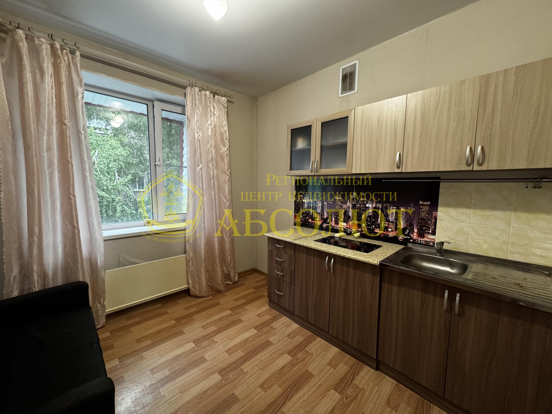 1-к квартира, 3/3 эт., 34.6 м²