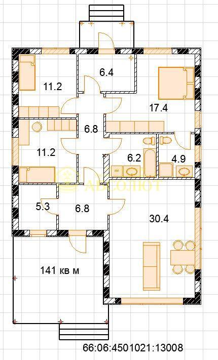 Садовый участок, 141.0 м² — фото 1