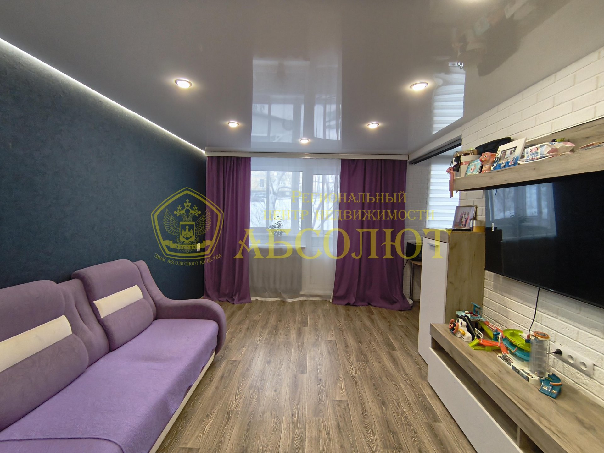 3-к квартира, 1/5 эт., 58.9 м²